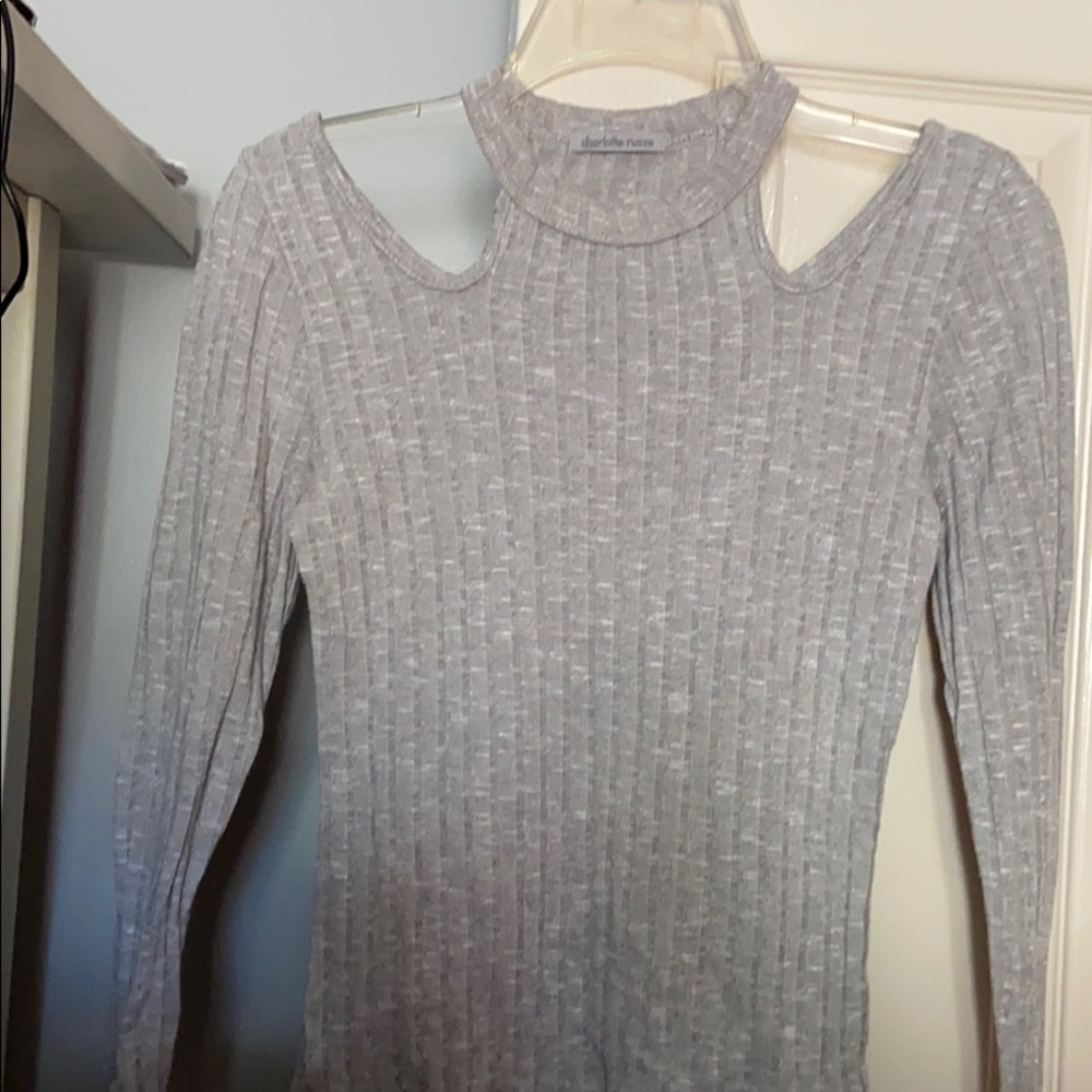 Charlotte Russe Women’s Cut Top Shirt Size: S